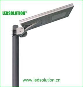 20W-80W All-in-One/ Integrated PIR Sensor Solar LED Road Lamp