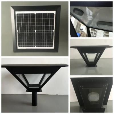 15W High Brightness Solar Garden Light with Microwave Sensor