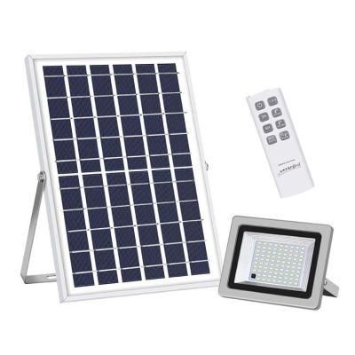 Outdoor Motion Sensor LED Solar Flood Light with Remote Control