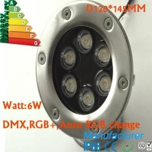 Low Voltage 12V Stainless Steel IP68 6W LED Underwater Light Spot Light