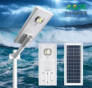 2019 New Product IP65 Aluminum Alloy 20W Solar Integrated Street Light