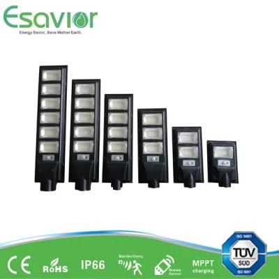 Esavior 1 Series All in One LED Solar Light for Pathway/Roadway/Garden/Wall Lighting