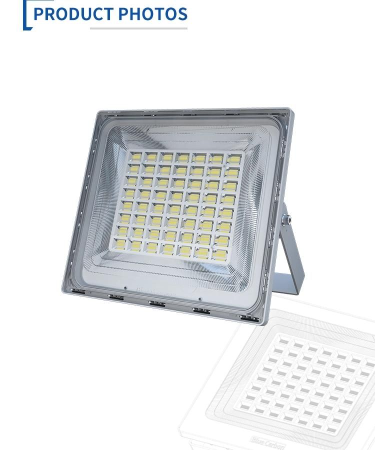 50W Wholesale Pure White Integrated LED Outdoor Solar Flood Light Park Garden Yard Lighting