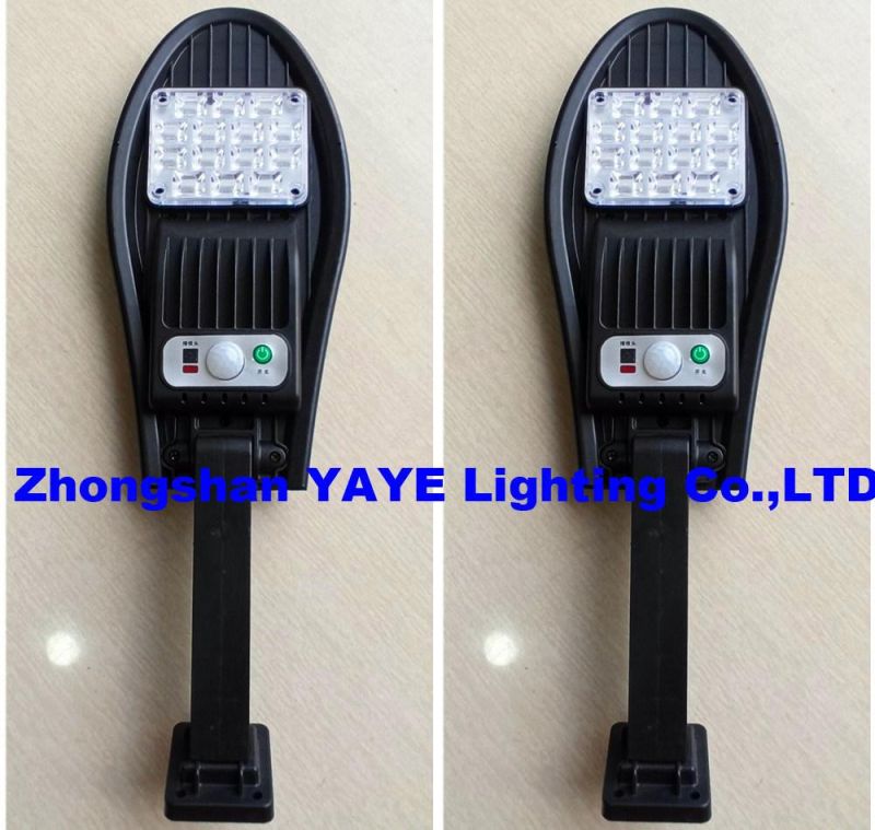 Yaye Hottest Sell 2022 Mini Integrated 40W Solar LED Street Road Wall Garden Light with Light + Timing + Rador Sensor+Remote Controller & 3000PCS Stock