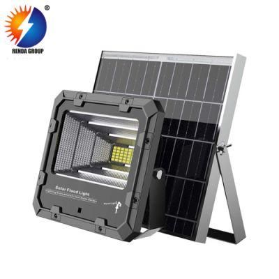 Renda Group Die-Casting Aluminum Frame Outdoor Land LED Solar Energy Flood Lamp