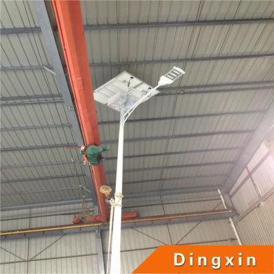 10m 90W Solar LED Street Lamp with Battery on Top