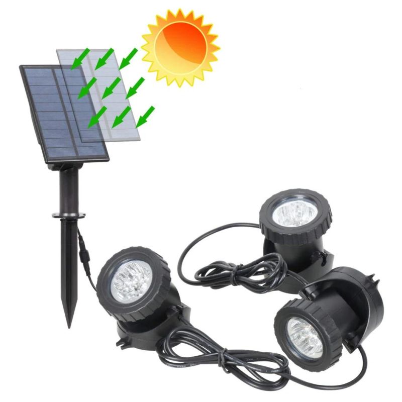 Solar Underwater Light Fountain Lamp