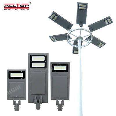 Alltop High Brightness SMD Waterproof IP67 Outdoor 100W All in One Solar LED Street Light Price