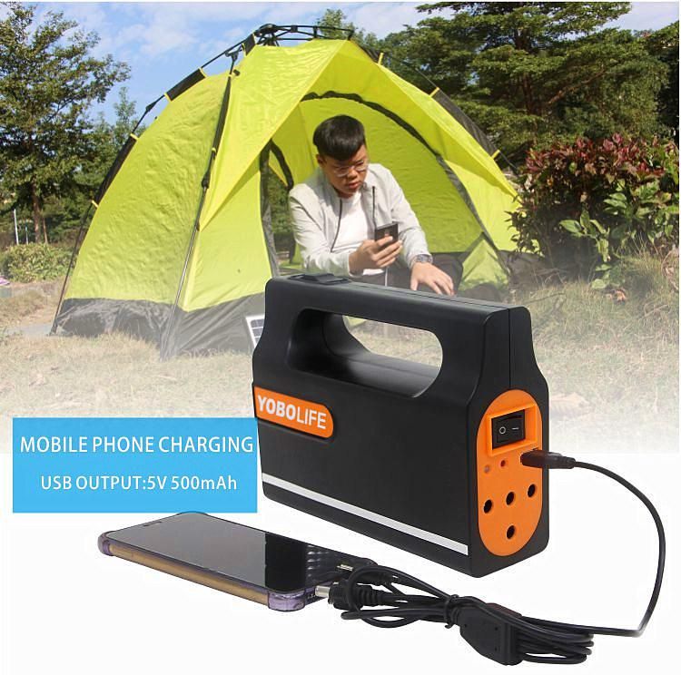 Yobolife 4W Solar Power System with Mobile Phone