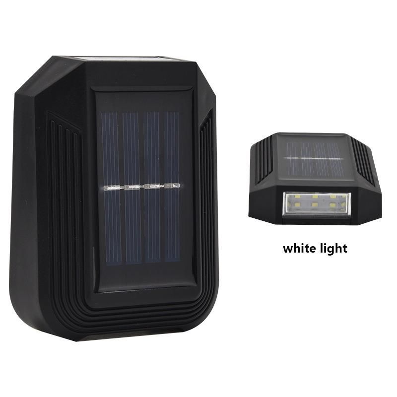 6 LED Outdoor Lighting Garden Decoration Solar Wall Lights