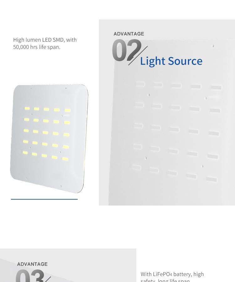 Factory Manufactured Solar Light with Intelligent Power Control