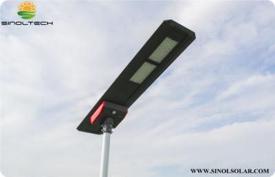 70W Bluetooth Control Inh Series Battery Built-in Solar LED Road Lights (INH-70W)
