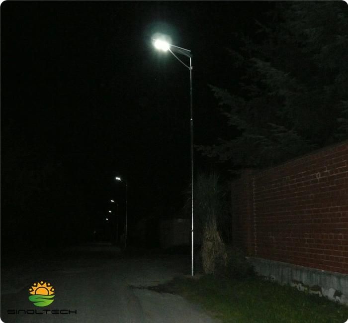 20W All in One Integrated Solar Street Light for Park Lighting (SNSTY-220)