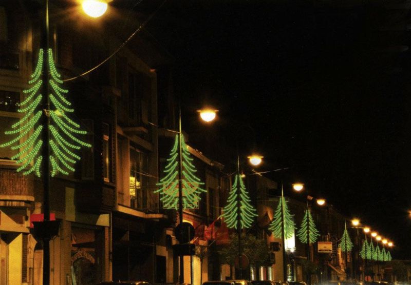 LED Star IP65 Decorative Street Rope Motif Christmas Tree Light for Outdoor Light Decoration
