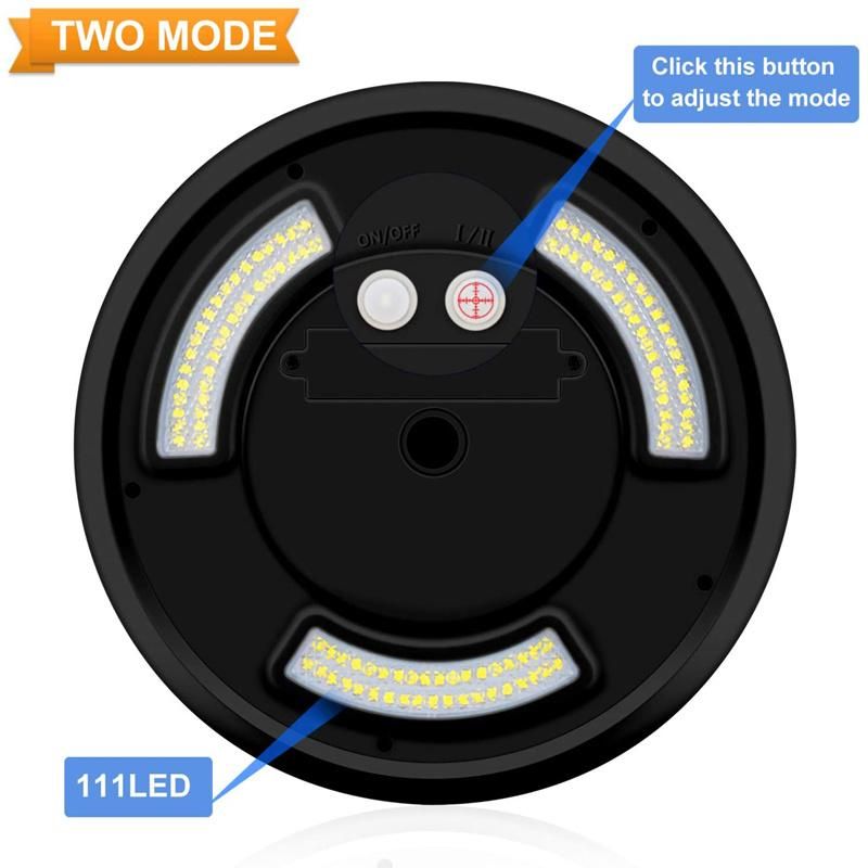 Solar Flag Pole Light - Solar Flag Light - 111 LED - Brightest Outdoor Flagpole Light for Most in-Ground Flagpoles - Dusk to Dawn Lighting Power 