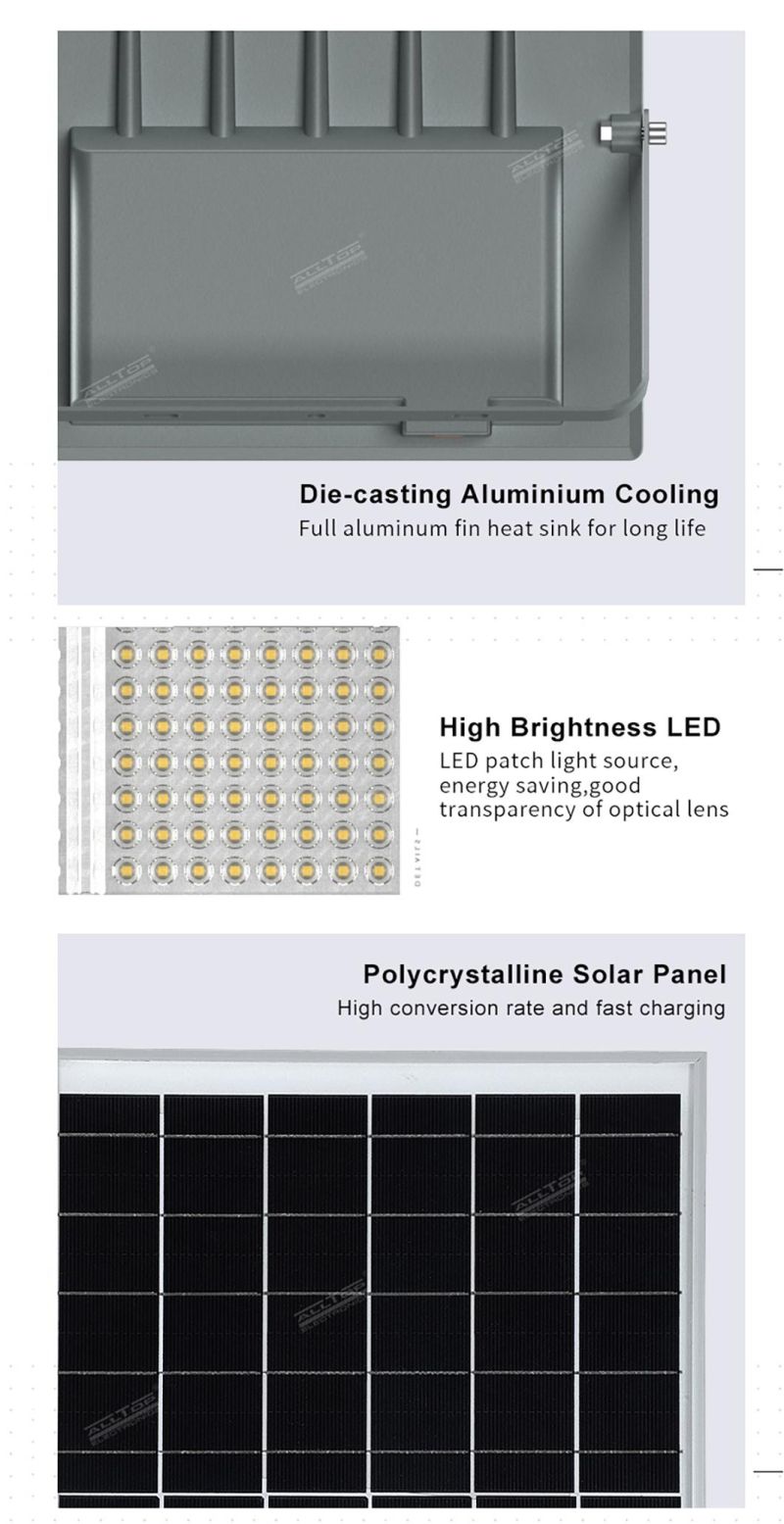 Alltop High Performance SMD Aluminum 150W Waterproof IP65 Outdoor Solar Panel LED Flood Lights