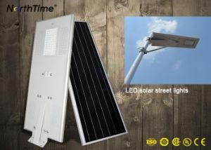 70W IP65 Smart LED Solar Street Light with Motion Sensor