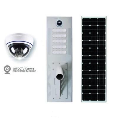 IR Distance 45m Monitoring CCTV Camera 120W Solar Street Light