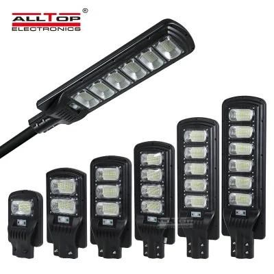 Alltop IP65 Rainproof SMD 200W 250W 300W Stadium Outdoor Integrated LED Solar Panel Street Light