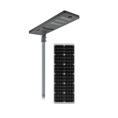 High Efficiency 50W 8000lm Solar LED Lamp with PIR and Mono Panel
