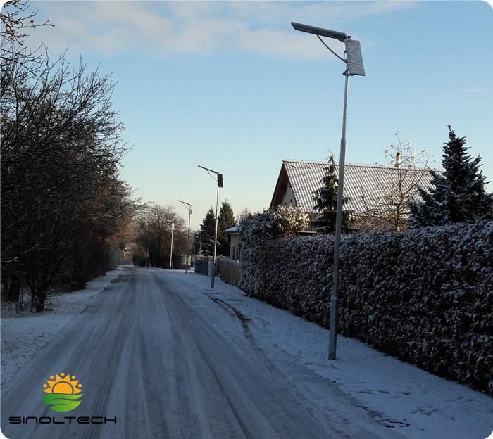 50W LED Integrated All in One Solar Powered Street Light (SNSTY-250)