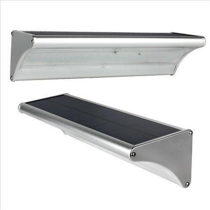 Outdoor Waterproof Wall LED Solar Garden Lamp with Panel