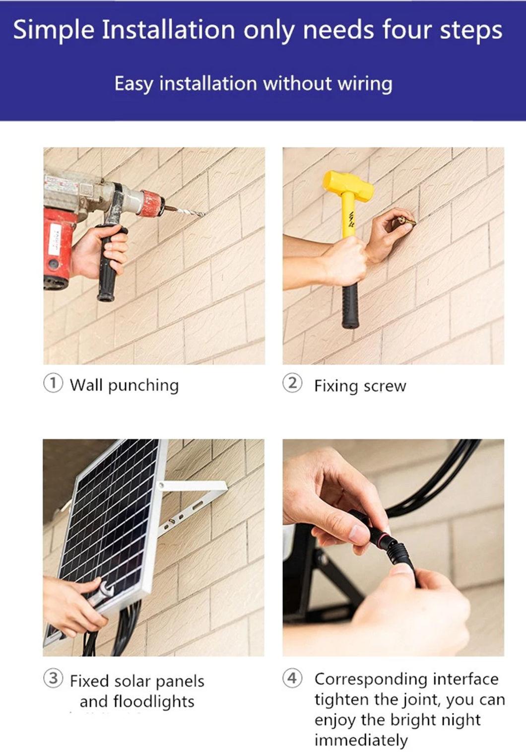 Factory New Design Modern LED Solar Light Fixture Light