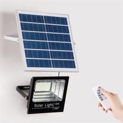 IP67 Energy Saving Outdoor 60W 4500lm Solar LED Flood Lighting