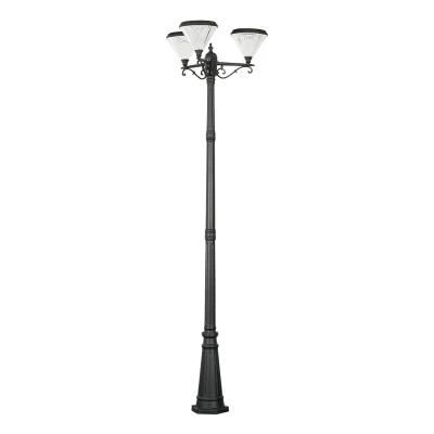 Light Lawn Floor Lamp Smart Solar Garden Light Aluminum Optically Controlled 30W House Yard Waterproof LED Solar Garden Courtyard Light