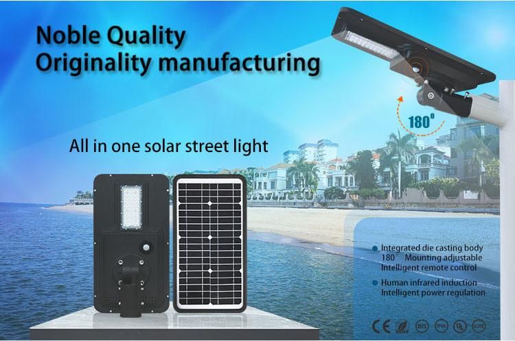 Manufacturer Outdoor Lighting Solar Street Lights with 20 Watt LED