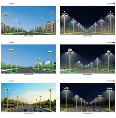 LED Lamp/Light/Lighting Street City Traffic Signal Lamp Pole Landscape Lighting Products Pole Lamp Landscape Lamp Garden Lamp Lawn Lamp