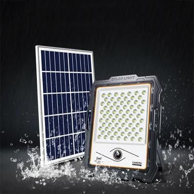 Most Powerful Waterproof IP66 Outdoor Dusk to Dawn Solar Flood Light 100W 200W 300W 400W with on off Switch Solar LED WiFi CCTV Solar Light