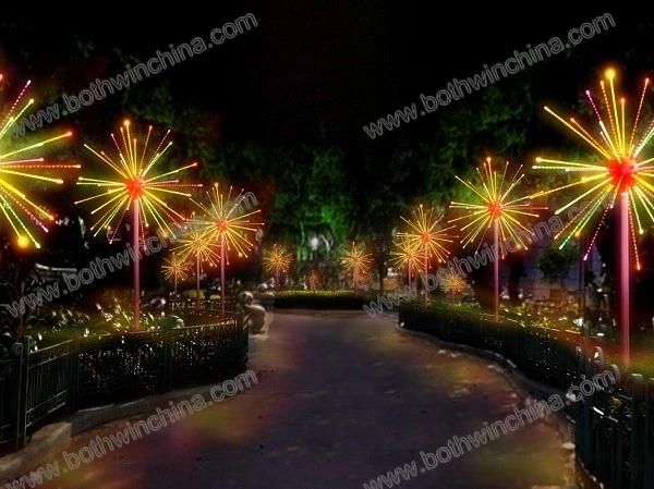 Outdoor White Color Christmas LED Firework Lights