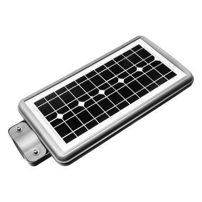 Home Solar Lighting 30W LiFePO4 Lithium Battery Energy Saving Outdoor LED Integrated Street Light All in One Lamp