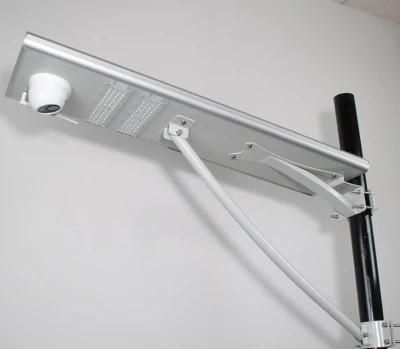 Security Street Light Powerful Solar Lamps with CCTV Camera 40watts