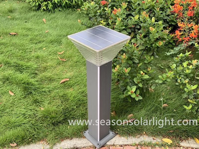 High Power Solar Energy LED Garden Outdoor Solar Bollard Light with LED Strip Lighting