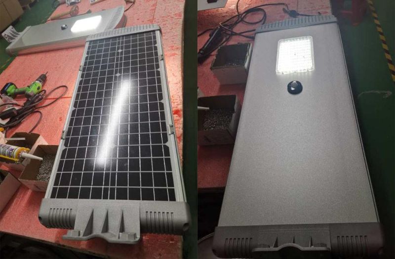 80W High Power All in One Integrated Solar Street Lamp for Highways