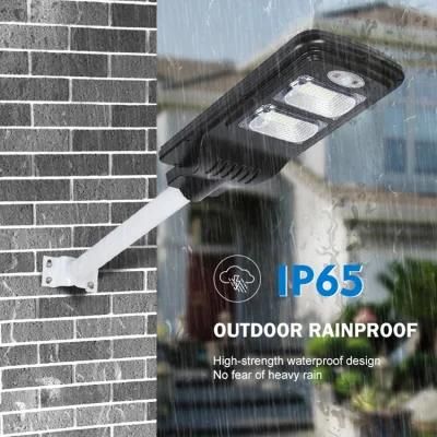 Waterproof 12V Solar 170lm/W Aluminum Integrated 100W LED Street Light