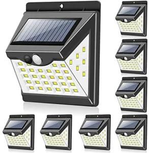 5W 3 Modes LED Solar Wall Lamp Motion Sensor Waterproof LED Street Garden Light