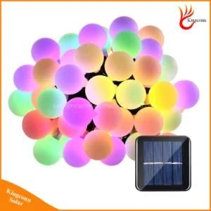 50 LED Ball String Lights Solar Powered Christmas Decorations Light