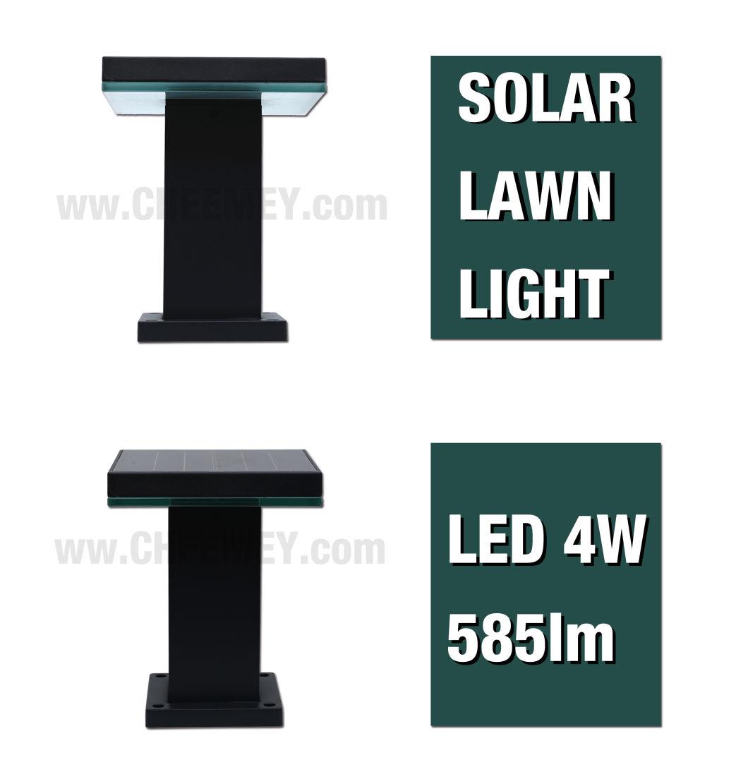 4W Solar LED Garden Light for Projects with CE Certificates