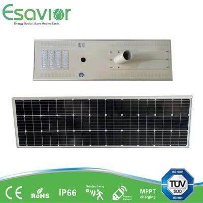 120W Professional Manufacturer for IP67 All in One Solar Powered LED Street Lights CE