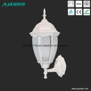 Frosted Bevelled Glass Garden Wall Light