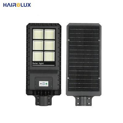 Hairolux Project IP65 High Quality Super Brightness Sensor SMD 60W 120W 180W 6500K All in One LED Solar Street Light