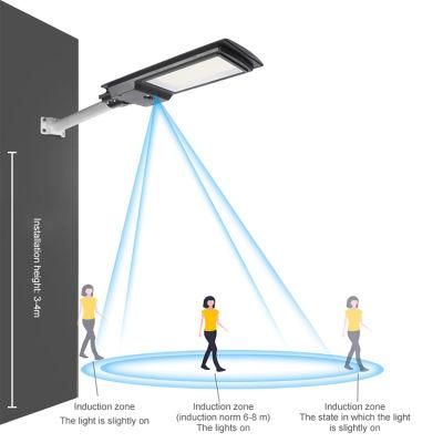Super Brightness Outdoor LED 50W 100W 200W 300W All in One Integrated Solar LED Street Light