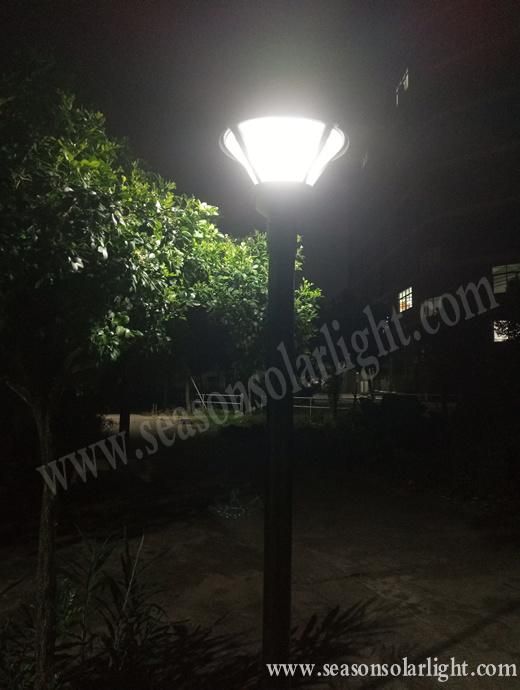 Ground Standing LED Lighting Lamp Bollard Pole 2-3m Solar Garden Lamp with LED Light & Solar Panel