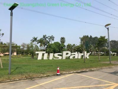 MPPT Controller Waterproof IP68 Integrated solar Power LED Street Light with More Than 8 Years Life Span LiFePO4 Lithium Battery