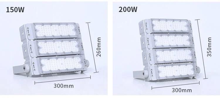 High Lumens 5 Years Warranty Super Competitive Modular Sports Feild Lighting 100W-600W LED Tunnel Light LED Flood Light CS-Mzcl