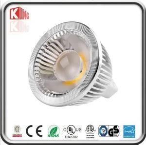 COB MR16 GU10 LED Spotlight Profile Aluminum UL ETL Energy Star SAA Rated Dimmable Nxp/Ti/St IC