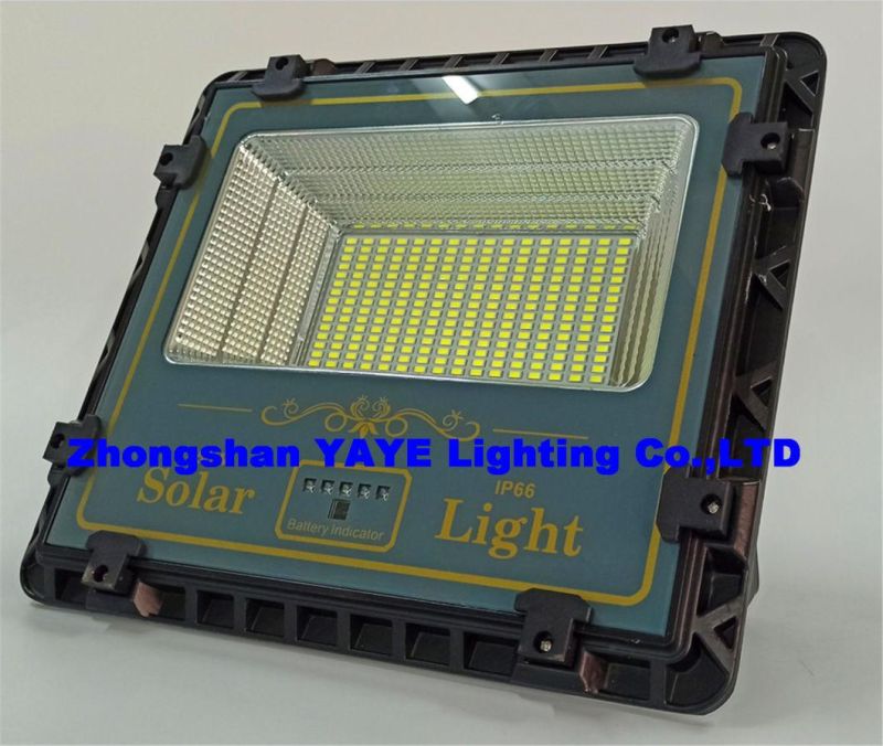 Yaye 2021 Hot Sell USD20.5/PC 100W Solar LED Flood Light/ 100 Watt Solar LED Garden Light